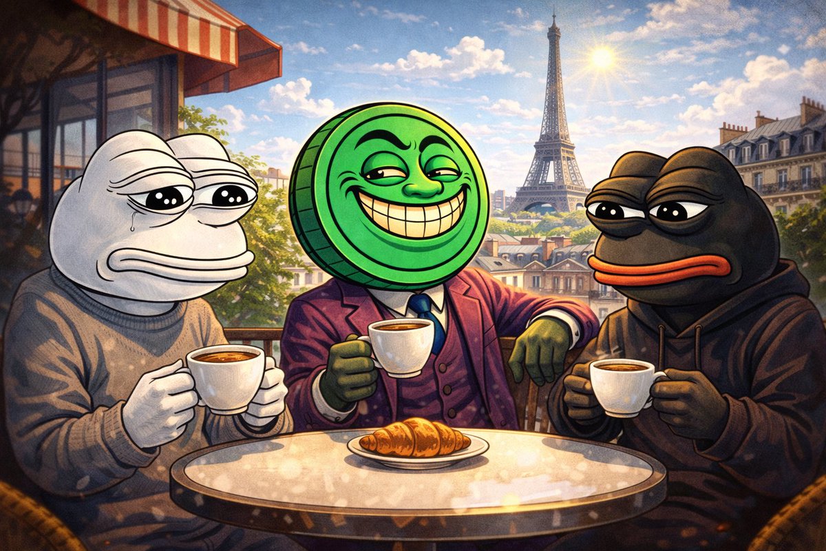 SOLINOonSOLANA's tweet image. Same coffee.
Same croissant.
Very different outcomes. ☕🥐😏

#MemeLife #DifferentMindset #CoffeeMeme #MainCharacterEnergy #QuietFlex #InternetMeme #ViralMeme #StaySmiling #SameTableDifferentGame #ThisIsFine