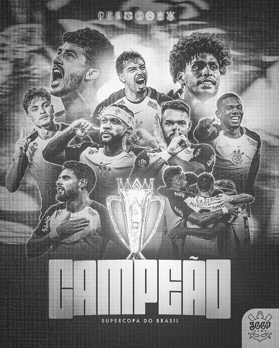 _sccpnews's tweet image. ⚫️⚪️ | O SPORT CLUB CORINTHIANS PAULISTA É CAMPEÃO DA SUPERCOPA DO BRASIL!!!

VAI CORINTHIANS!!!! TIME DO POVOOOOO!!!