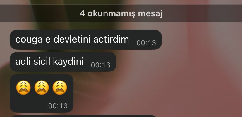 yok kanka benim güven problemim falan