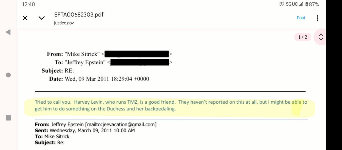 MariMarSpeakUp's tweet photo. #Epstein (in emails)stated #TMZ #HarveyLevin is a "Good Friend" & had connections with #MortimerZuckerman (who owns The Atlantic) 2 run cover in media 4 his powerful "friends". Epstein Gov. 𝐋𝐈𝐍𝐊: https://t.co/OwiBsz4sVx https://t.co/wtAfDlzYsG