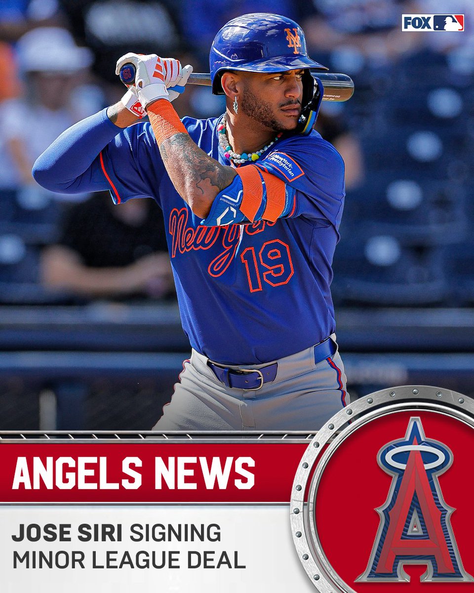 The Angels are signing Jose Siri to a minor league deal, per multiple reports