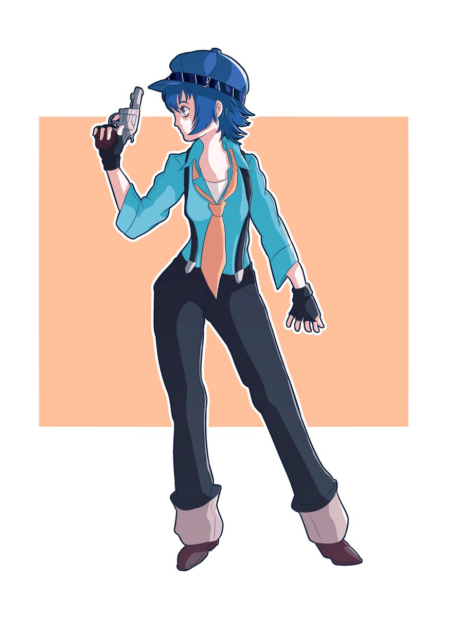 I hope you're prepared ! 🔫💙

#persona4 #naoto #naotoshirogane