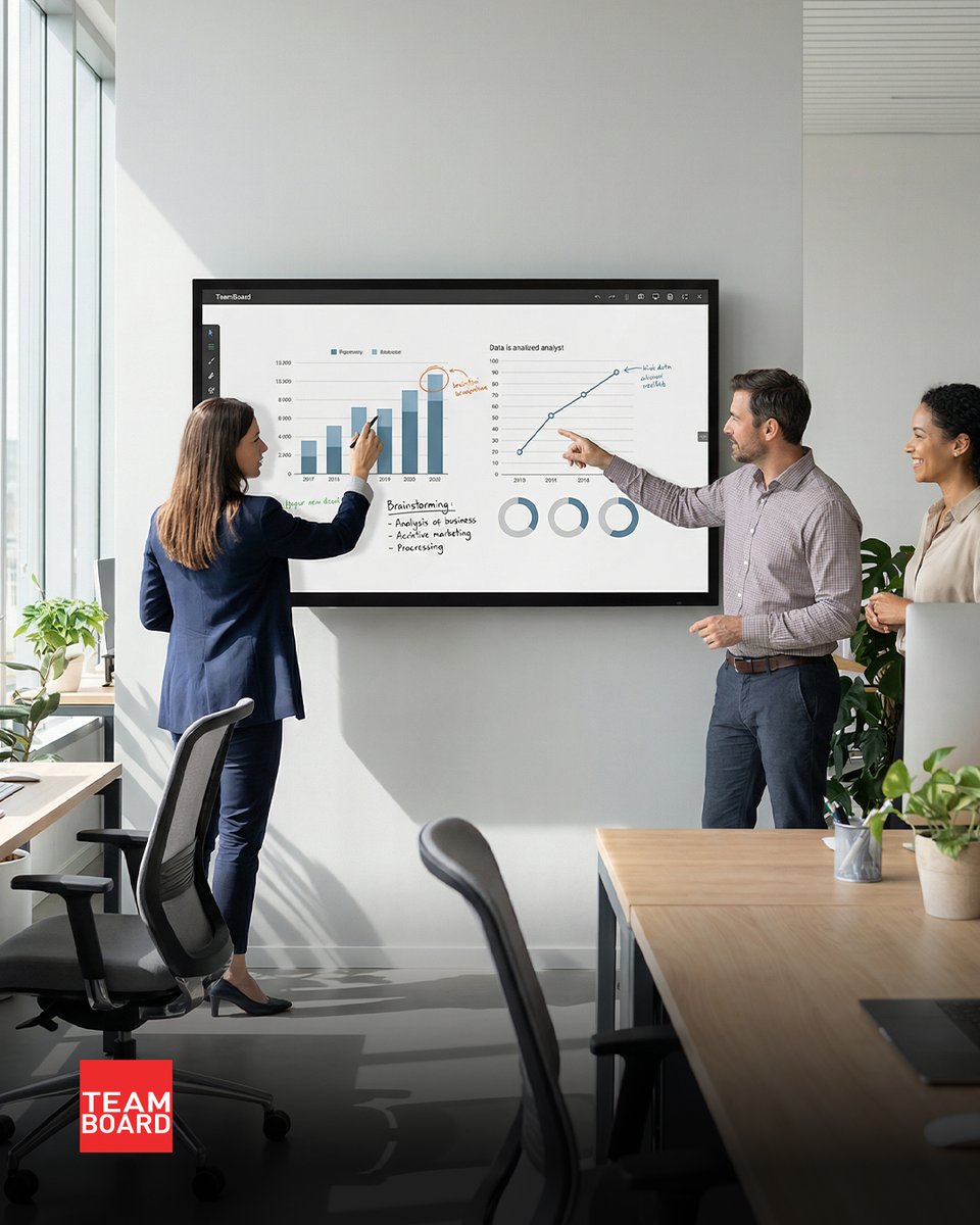 Designed for modern collaboration, TeamBoard interactive panels deliver clarity, responsiveness, and reliability across professional and learning environments. 
Curious how TeamBoard could work in your environment? Book an appointment with Jitu at ISE 2026 in Barcelona.

#ISE2026
