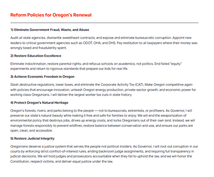 Democrats and Republicans have been stealing elections from Oregonians for decades. With each new legislative session, our elected officials have further codified mass-election fraud into the system. It is the single most important crusade of our generation: not only to the