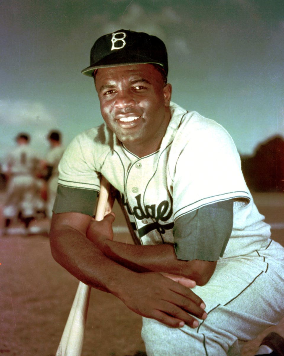 DYK: The Dodgers went to 6 World Series in Jackie Robinson’s 10 seasons after winning just 3 pennants in 44 seasons before his arrival. In 1955, Robinson helped lead the Brooklyn Dodgers to their only World Series championship. #BlackHistoryMonth