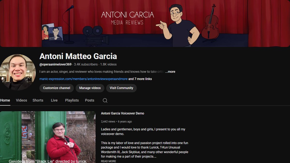 Good evening, everybody. The blessings of 2026 continue to grow. This morning, I have managed to achieve another YouTube milestone. I have reached the 3,400-YouTube subscriber mark. I am absolutely thankful for your continuous support and inspiration.
youtube.com/@operaanimelov…