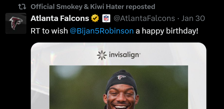 Apparently Nova is now a falcons fan too?? 😭😭#riseup