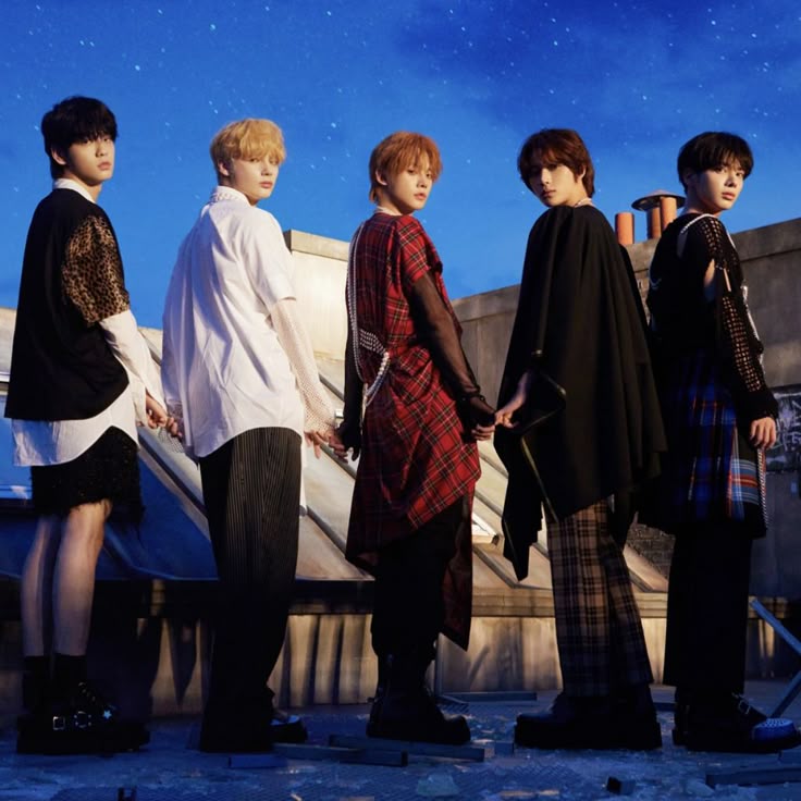 About_TXT_'s tweet image. According to MOAs, TXT will make their comeback in April.