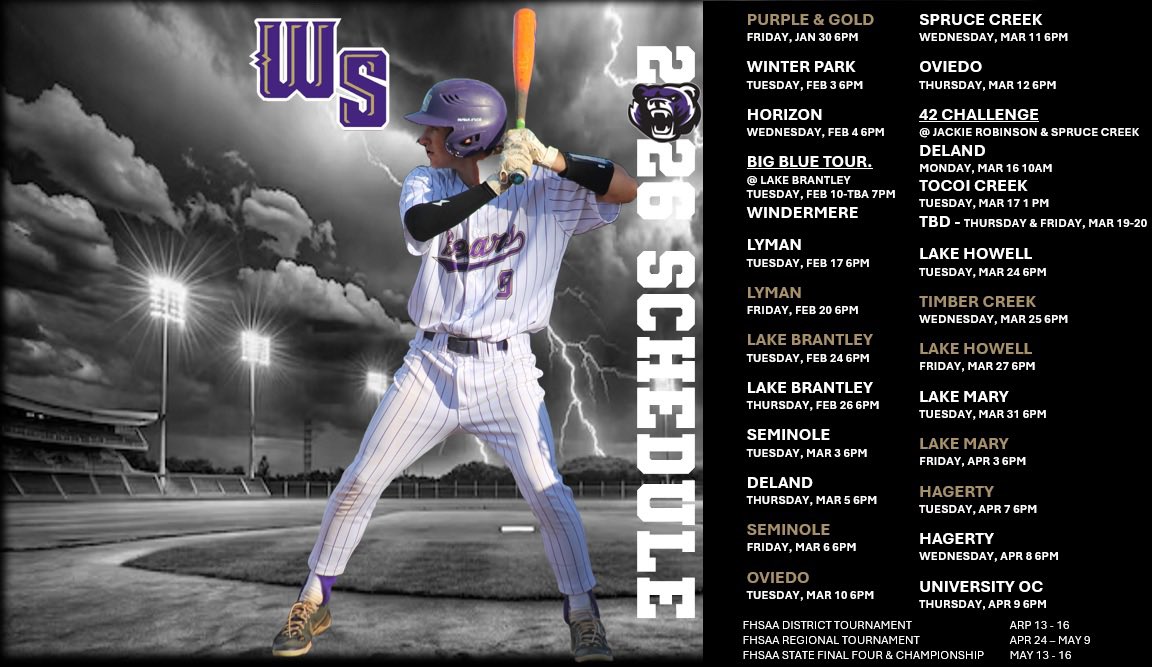 WSHS Baseball tweet media