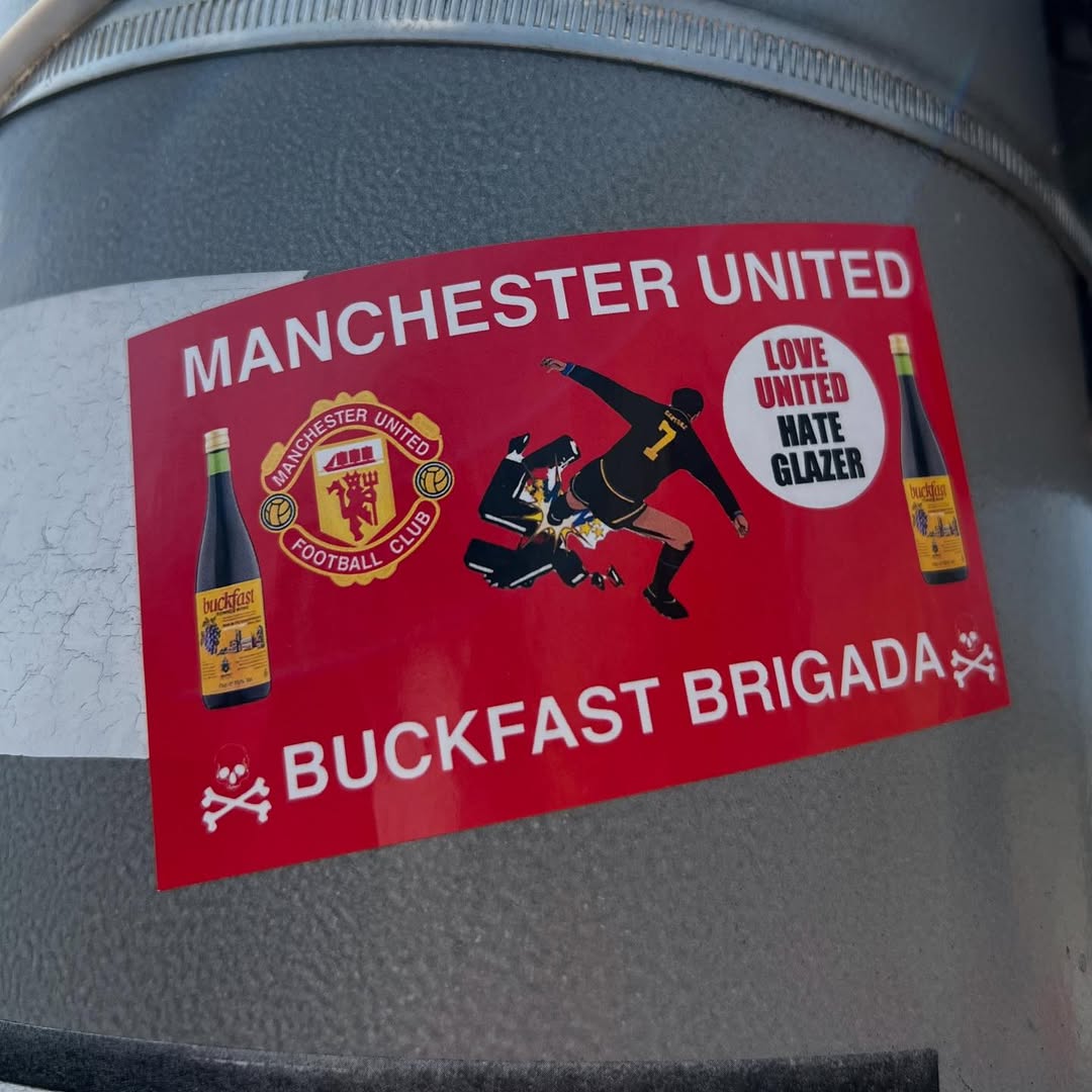 Antifa Sticker: Manchester United, England