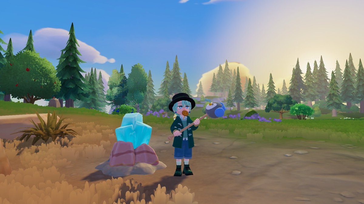 am5pm1's tweet image. 𖥸  𖦥  𝙶𝚘𝚘𝚍  𝚖𝚘𝚛𝚗𝚒𝚗𝚐 𖦥 𖧡

オーク🌳10番地
蛍石🪨9番地
今日の卵は階段裏です🥚

本日もひたすら大根農家👩‍🌾
 #ハートピアスローライフ
 #ハートピア  #heartopia