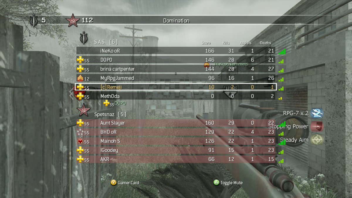cod4 gwar join remeji