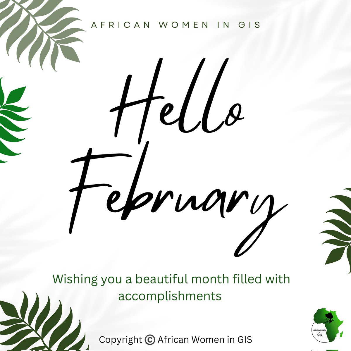 africwomeningis's tweet photo. 🌍 Happy new month to all the incredible African women in GIS! 
This month, we hope you experience beautiful moments and mark great achievements.
May your world be filled with pure joy, happiness, prosperity and peace. Cheers🥳

#AfricanWomenInGIS #WomenInGIS #GeospatialCommunity https://t.co/jswBtRzqTr