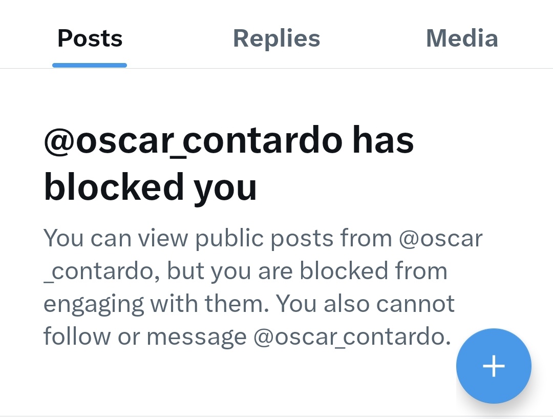 Le comenté sobre el entendimiento de ironías y sarcasmos en algunas personas del espectro autista y me bloqueó.
Un escritor que no entiende (o rechaza) la diversidad humana ¿a quién le escribe?