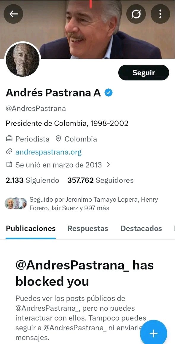 LinaLen66067444's tweet image. El criminal Andrés Pastrana y el hermano Juan Carlos, están bloqueando y amenazando con demandar, a todo el que le diga Lolito violador pedófilo.