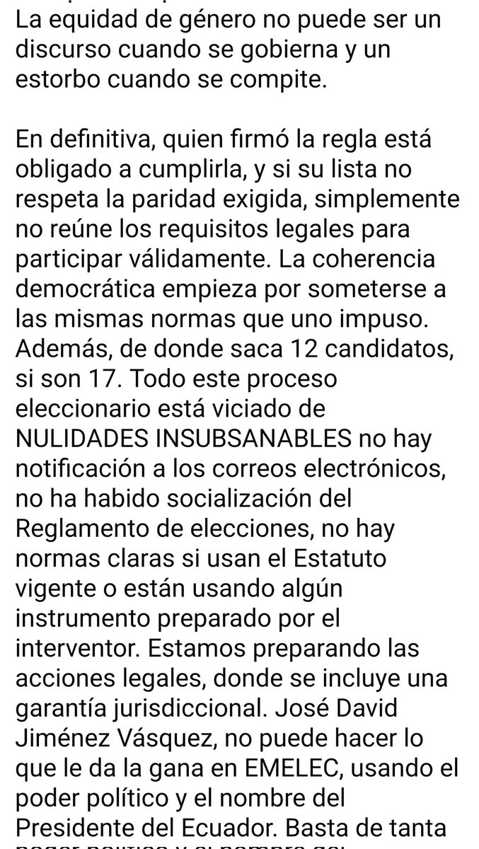 Denazul813's tweet photo. Lo dicho. No dejarán tener un proceso eleccionario en paz. #plgp
Esta gente no es solamente enemiga de Emelec son la peor escoria que se nos pudo atravesar en todos los 96 años de vida institucional. Alguien debe hacer algo esto ya es insoportable.
https://t.co/oUNzvzOY2Y https://t.co/hbX6ormSmo