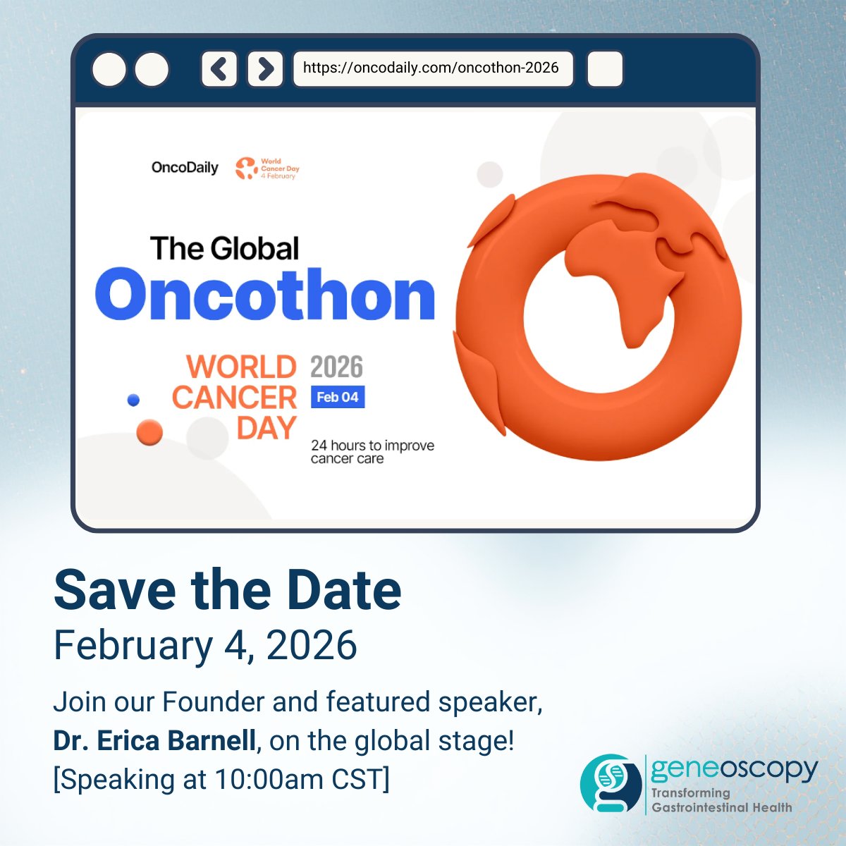 Geneoscopy tweet media