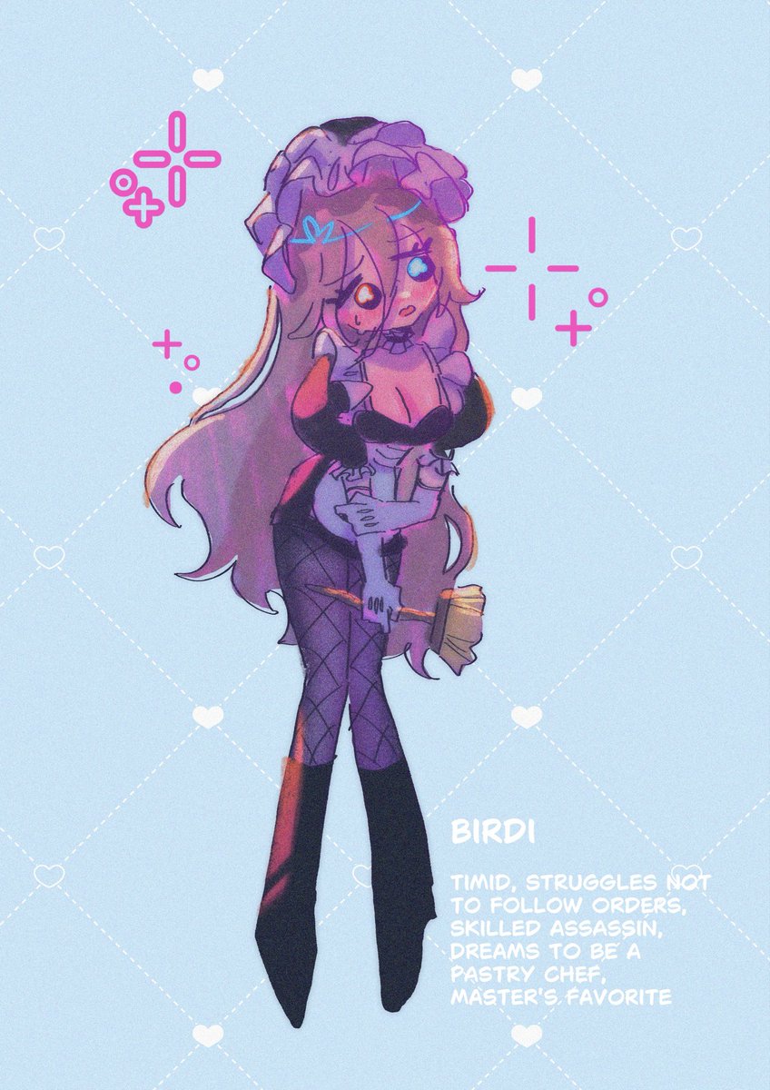 💜🔪 Maid Assassin 💜🔪
#イラスト #絵描きさんと繋がりたい ＃アニメイラスト