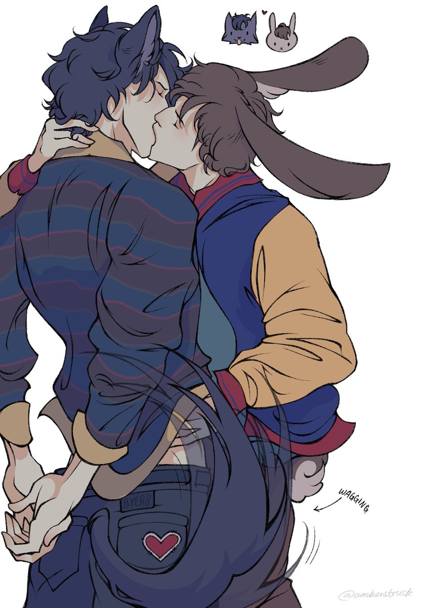 amberstruckart's tweet image. 🐶🐰 #byler