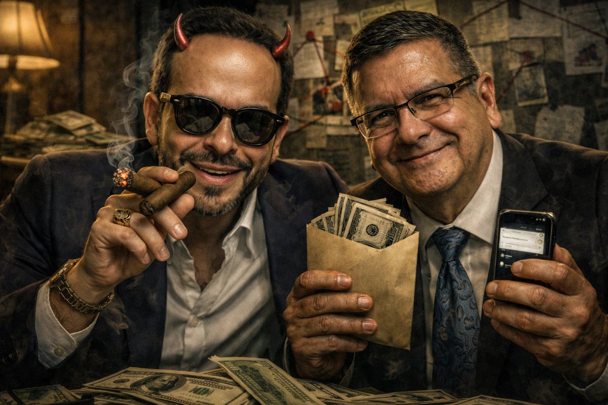 Resumen: Abelardo es, cómo sabemos, un tipo turbio. Y Germán Calderón un abogado ex petrista y mercenario que tiene aspiraciones de ser magistrado de la Corte Constitucional. 

Fajardo tenía razón, Petro tiene dos candidatos, Abelardo es su llave del triunfo en segunda vuelta.