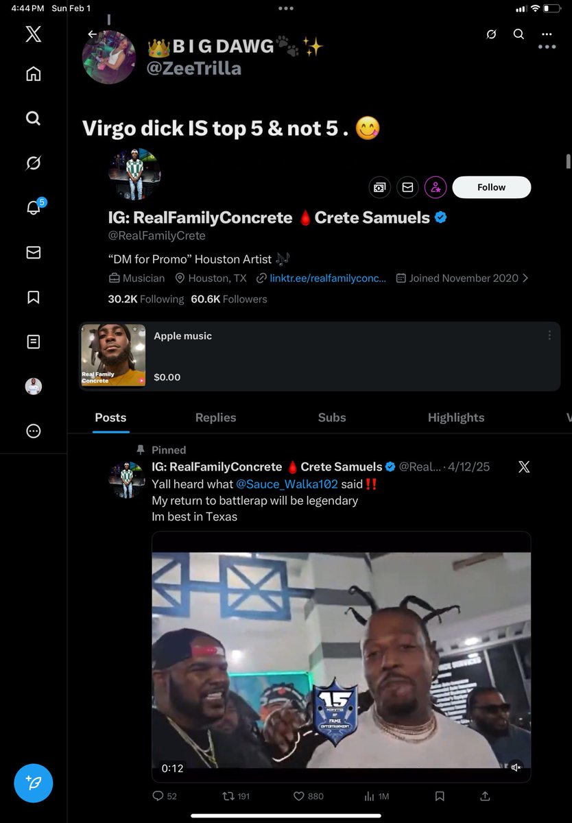 Trixx tweet media
