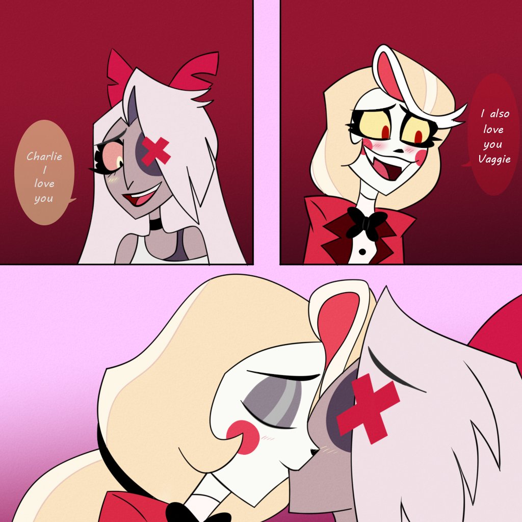 #ChaggieWeek2026 Day 7: First kiss/ Family  #HazbinHotel #chaggie #chaggie