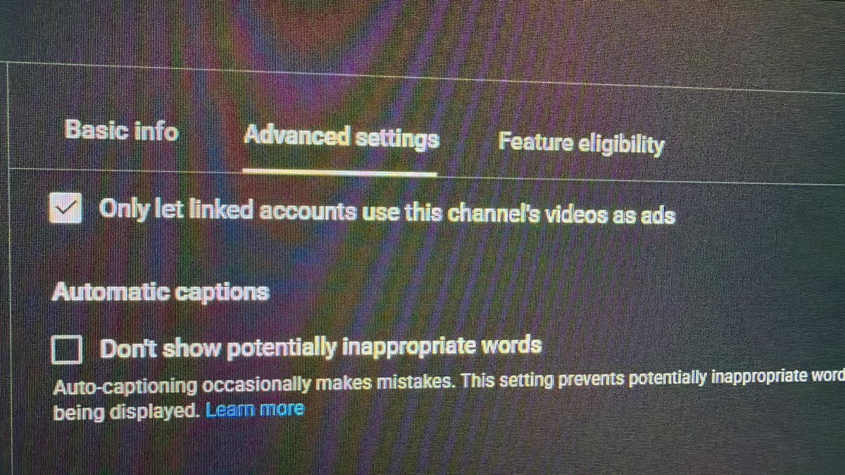 BeardoBenjoYT's tweet image. Think I figured out how to stop it, should cut whatever random ad campaign has been purchased short but it won’t remove the 10,000 subs I just “gained”

Tick this box to stop external people/companies from running ads with your videos