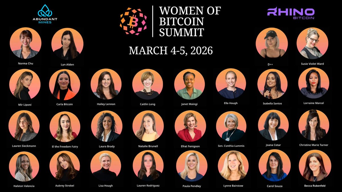Women of Bitcoin Summit tweet media