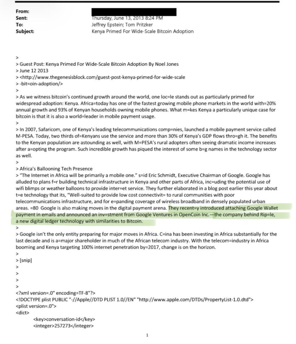 🚨BREAKING: Epstein Emails Leak — XRP May Have Been Blocked From Google Adoption Years Ago 👀🔥

I’m seeing fresh claims circulating right now that Jeffrey Epstein and Austin Hill helped suppress early competition — and that without it, OpenCoin (the predecessor to <a href="/Ripple/">Ripple</a>)