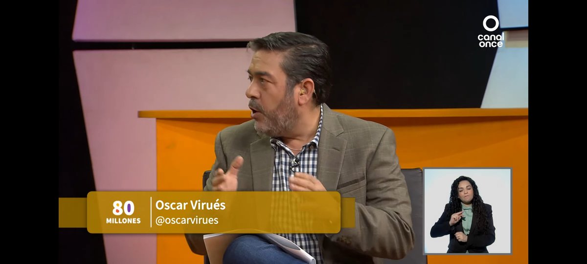 <a href="/CanalOnceTV/">Canal Once</a> mi foto para <a href="/oscarvirues/">Oscar Virués Lelo de Larrea</a>