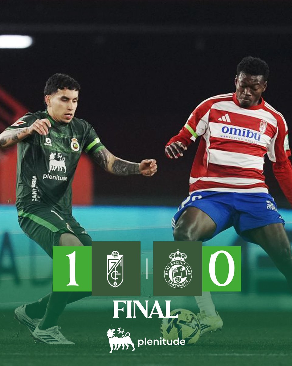 ⏹️ FINAL

Granada 1-0 Racing

#️⃣ #GranadaRacing