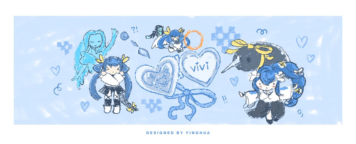 Twitter header for @dizzygooning! lots of dizzy from the games