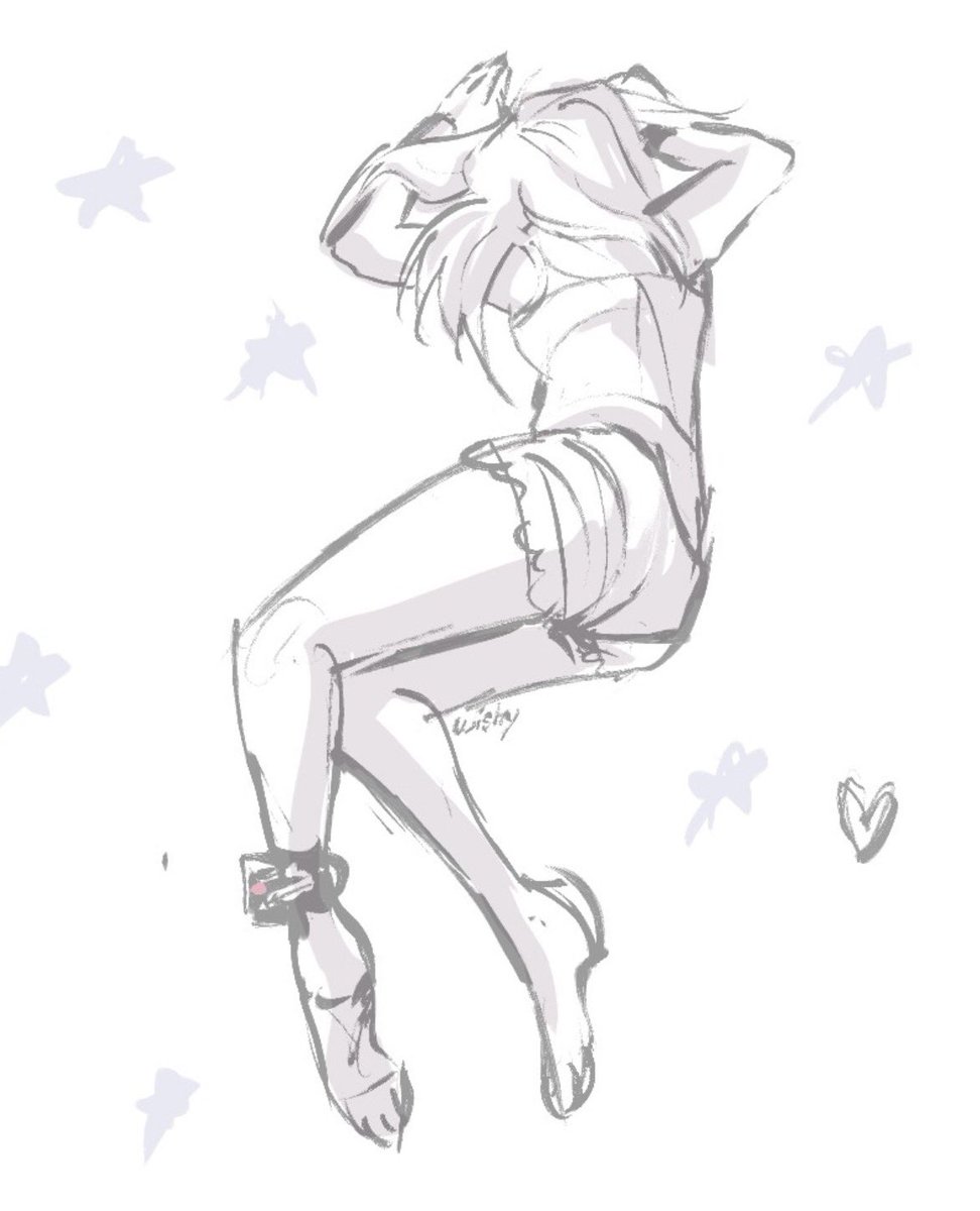 i sort of miss posting, so i think i want to just draw stuff I like and ocs. mabye co09 and terraria too?