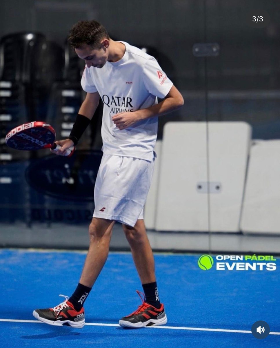 De mí para mí: empieza el objetivo más ambicioso que me he propuesto jamás: Una rutina muy estricta de entrenamiento en el gimnasio + entrenamiento de pádel.
Disciplina, esfuerzo y constancia: objetivo; la mejor versión de mí mismo para llegar a competir profesionalmente al pádel