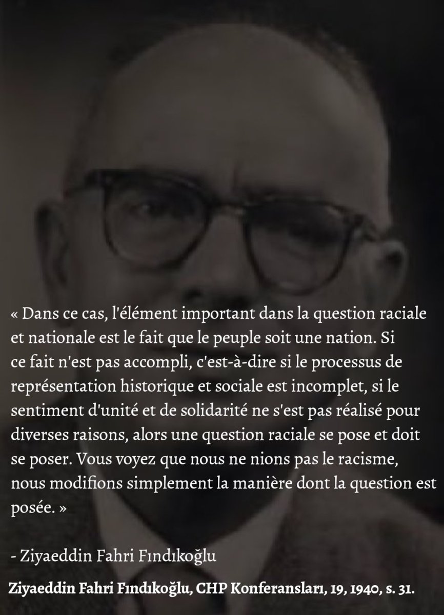 « Dans ce cas, l'élément important dans la question raciale et nationale est le fait que le peuple soit une nation. Si ce fait n'est pas accompli, c'est-à-dire si le processus de représentation historique et sociale est incomplet, si le sentiment d'unité et de solidarité ne ⬇️