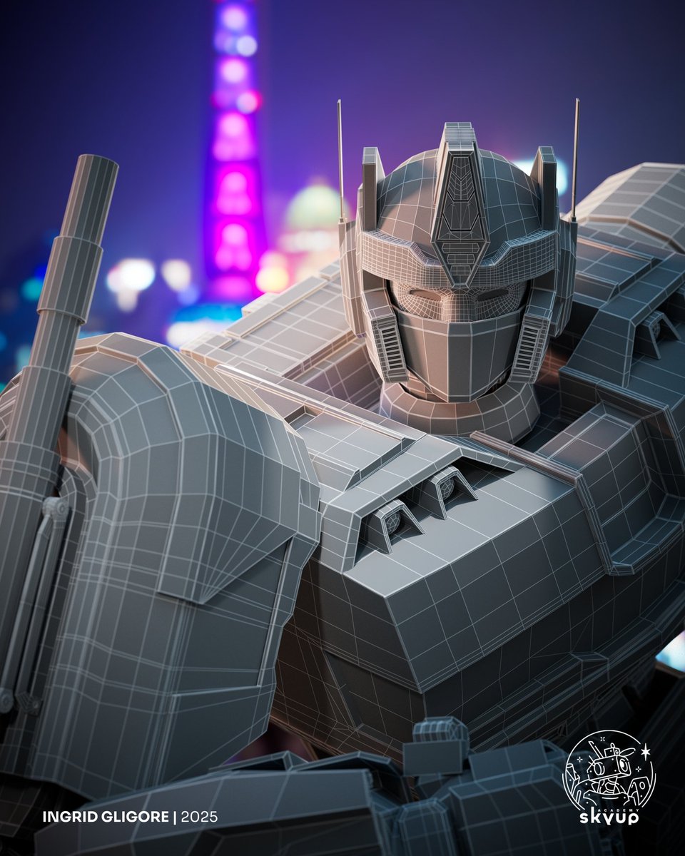 TheRookiesCO's tweet image. Optimus Prime by Ingrid Gligore from Skyup Academy - therookies.co/projects/94246

#Samsung #Wacom #3dSubstancePainter #3DModeling #Animation #Maya #MaxonZbrush #cgi #3drendering #3dartist #digitalart