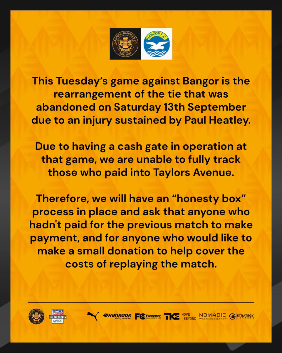 Carrick Rangers tweet media