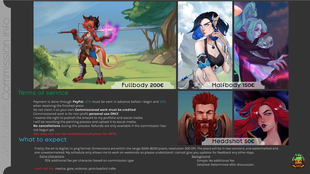 Aristotem | Commissions open tweet media