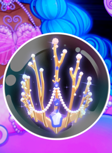 AND HARMONY AGREES CUS SHE'S BEING KIND TODAY (yesterday she locked the earrings behind an hour long timer, I thought it was a halo-)