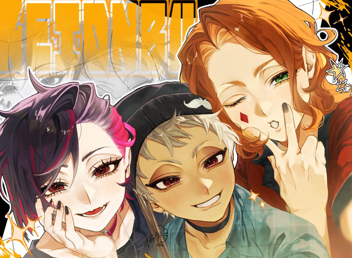 #twstファンアート
🎸✨🥁✨🎙️✨