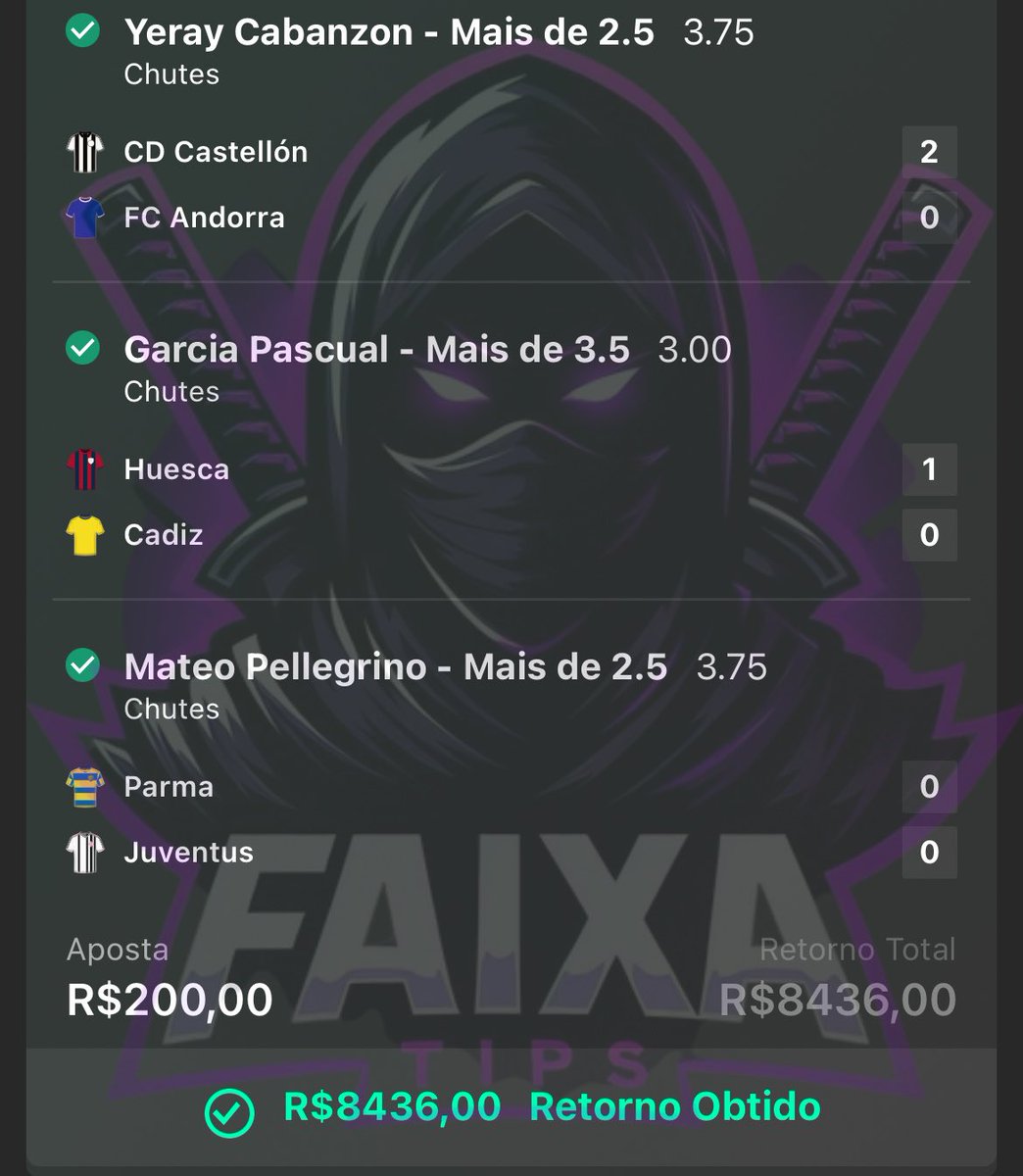 FAIXA TIPS 🥷 tweet media