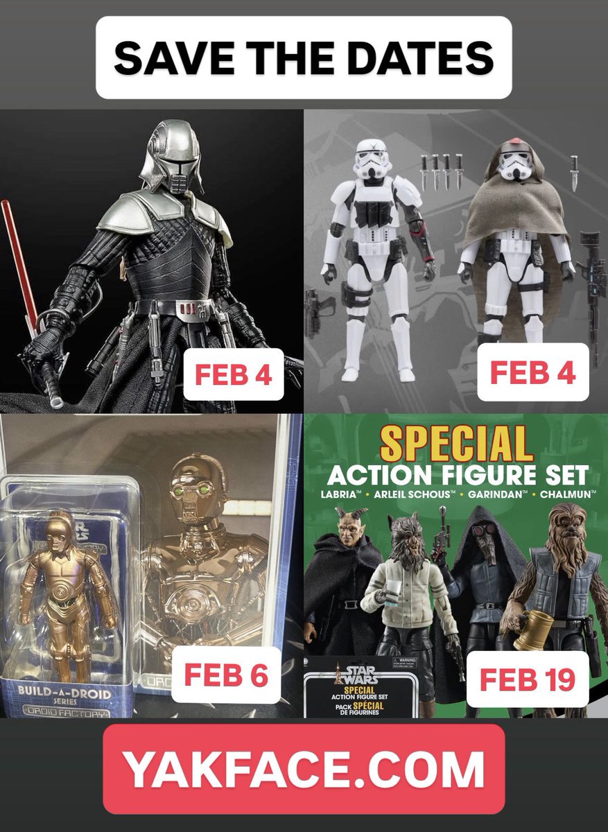 Save the Dates (February 2026) — More to come. #hasbro