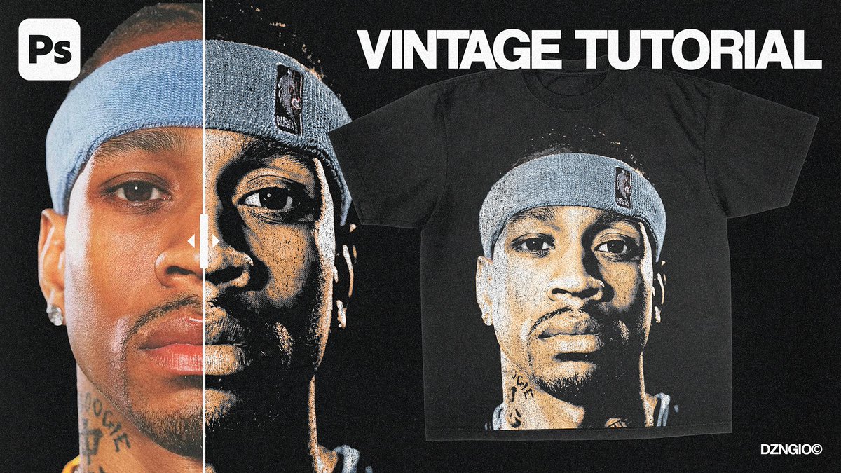 Gráficos VINTAGE en Photoshop: mapas de degradado + textura (tutorial completo)
youtu.be/D9VaNQH7QDk