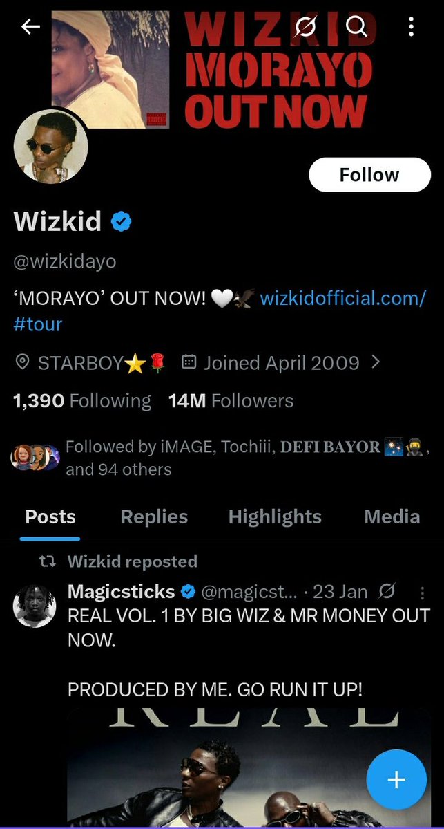 One is winning Grammy today one is winning the peoples heart ❤️ 

Let's see sha 😂 

Try check the following count abeg good night