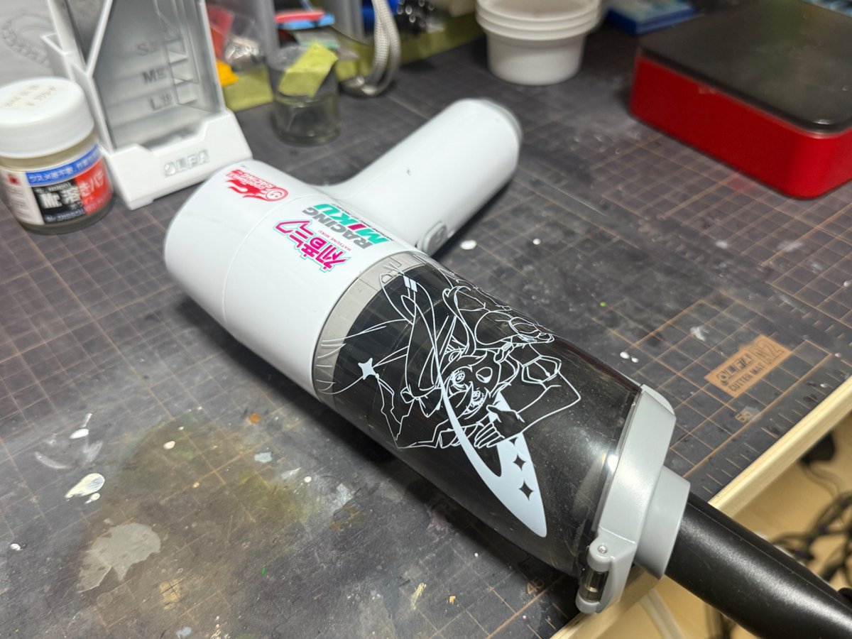 初音ミクのクリーナーが結構便利
作業終了後に後片付けをするという習慣がついたので初音ミクはやっぱり偉大だ