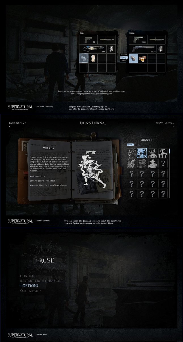 MISSYOUDEAN's tweet image. a supernatural game one day looking like this would have been so damn cool, i'm sure if jensen ever got to see this he'd be interested #spnnorfolk