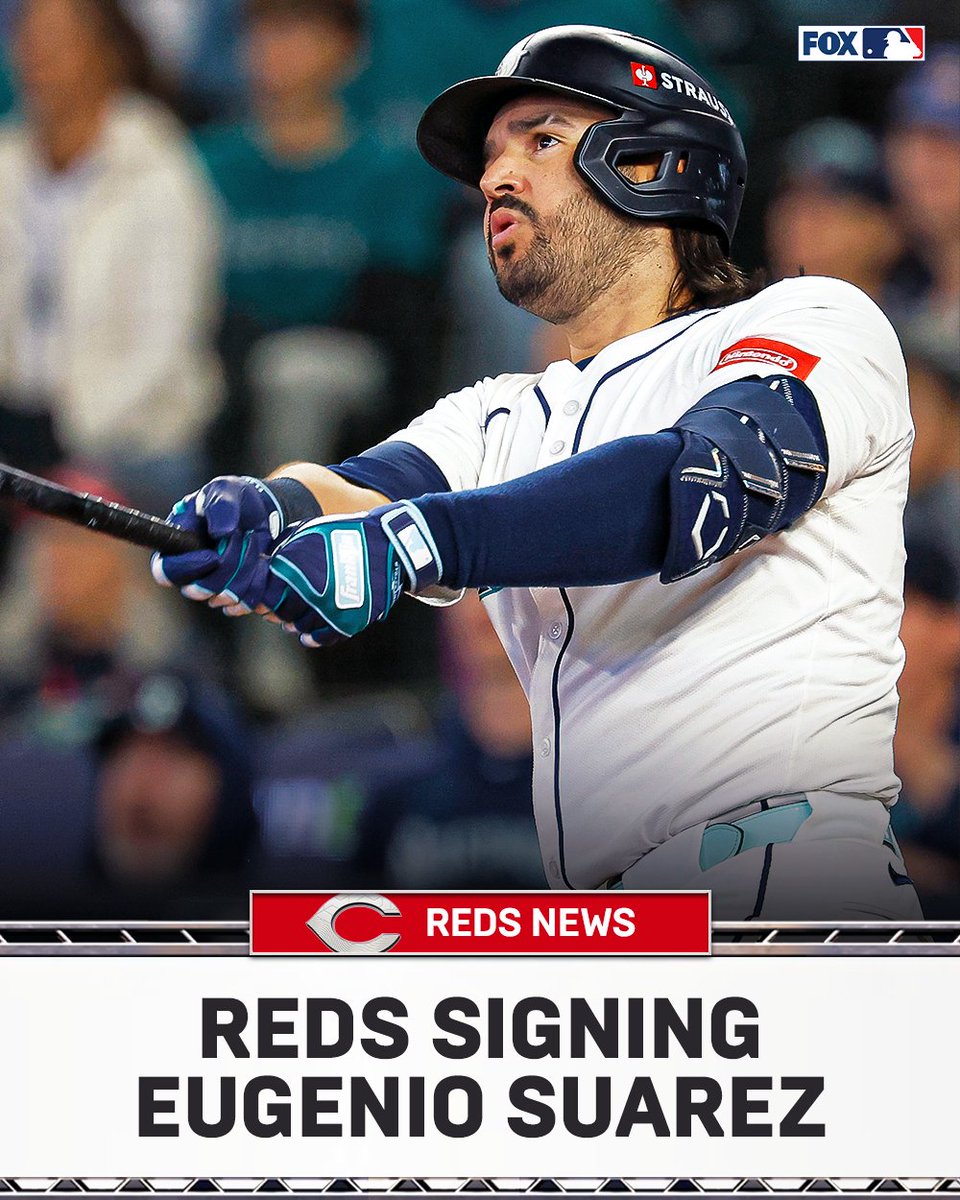 The Reds are signing Eugenio Suárez to a one-year, $15M deal with a mutual option for the 2027 season according to multiple reports