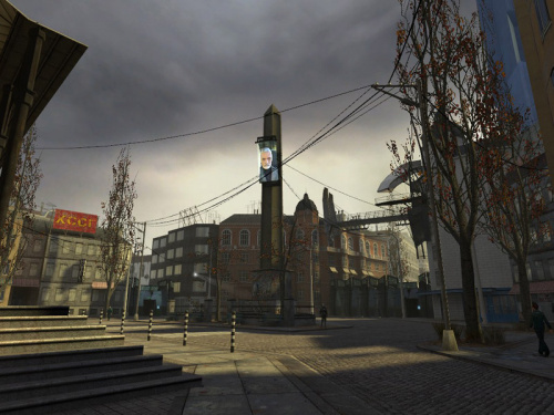 twobularbells's tweet image. dudes be like "whats the move" brother you live in city 17 there is no move