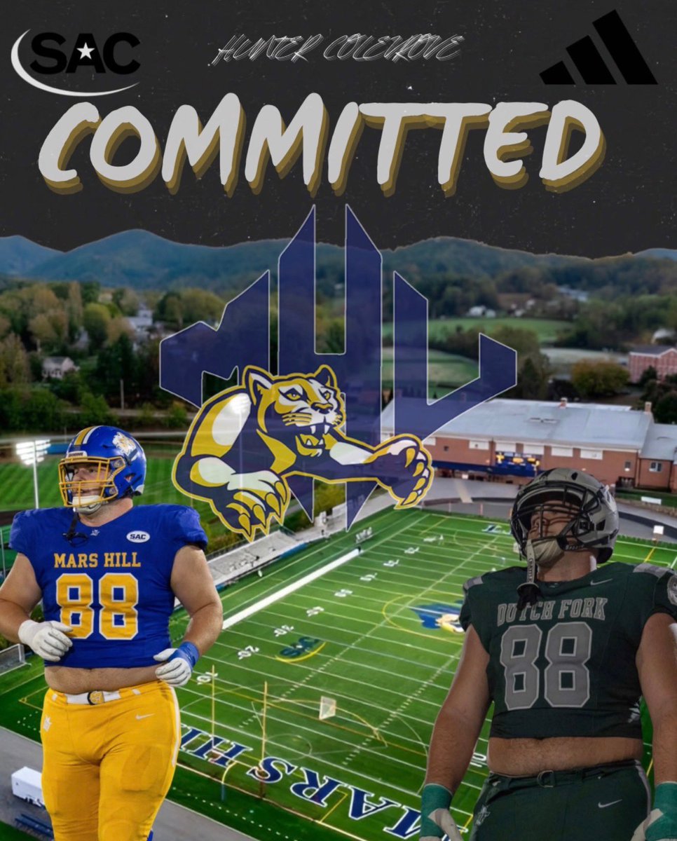 coleDT88's tweet photo. Grateful to God, my family, my coaches, and my teammates for supporting me throughout my journey. I’m honored to announce my commitment to Mars Hill University! #Lions #AGTG @CoachSump3 @coach_bras @chuck_phifer @DFHSRecruiting @RecruitDF_ @LouatTheState https://t.co/Kn0h7wYsds