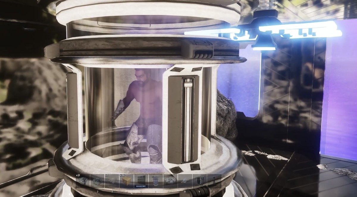 knufflesandman's tweet image. Some unique changes coming soon to Quantum: Astral! 🌌

- sleeping chamber  
- New sitting animations for chairs  
- On/off switch for chandelier + lights on decor boxes  
- Teleportation effect  

@survivetheark #playARK #ARKSurvivalAscended #ASA #ARKMods